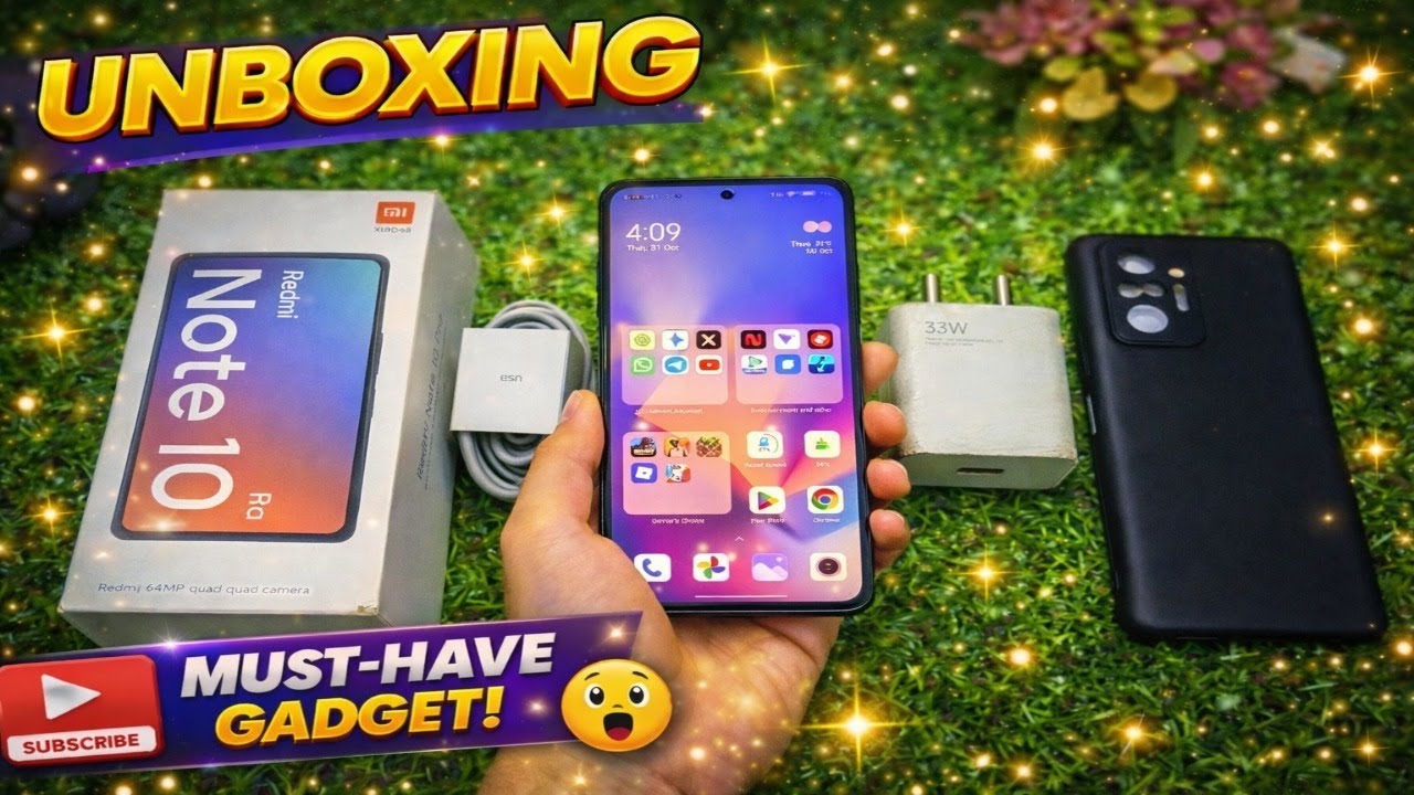 Redmi Note 10 Pro Unboxing And GamingTest