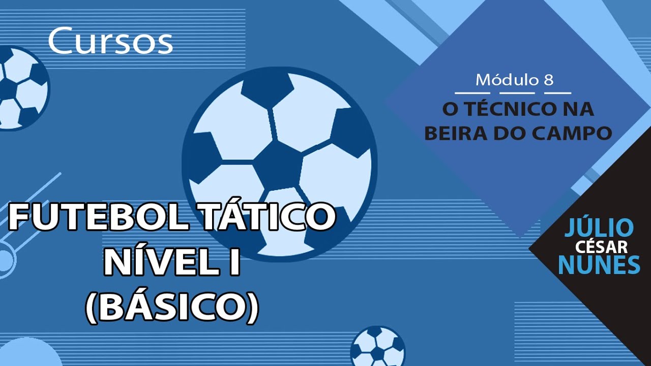 Futebol Tático Nível I (Básico) - Módulo 8: O TÉCNICO NA BEIRA DO CAMPO