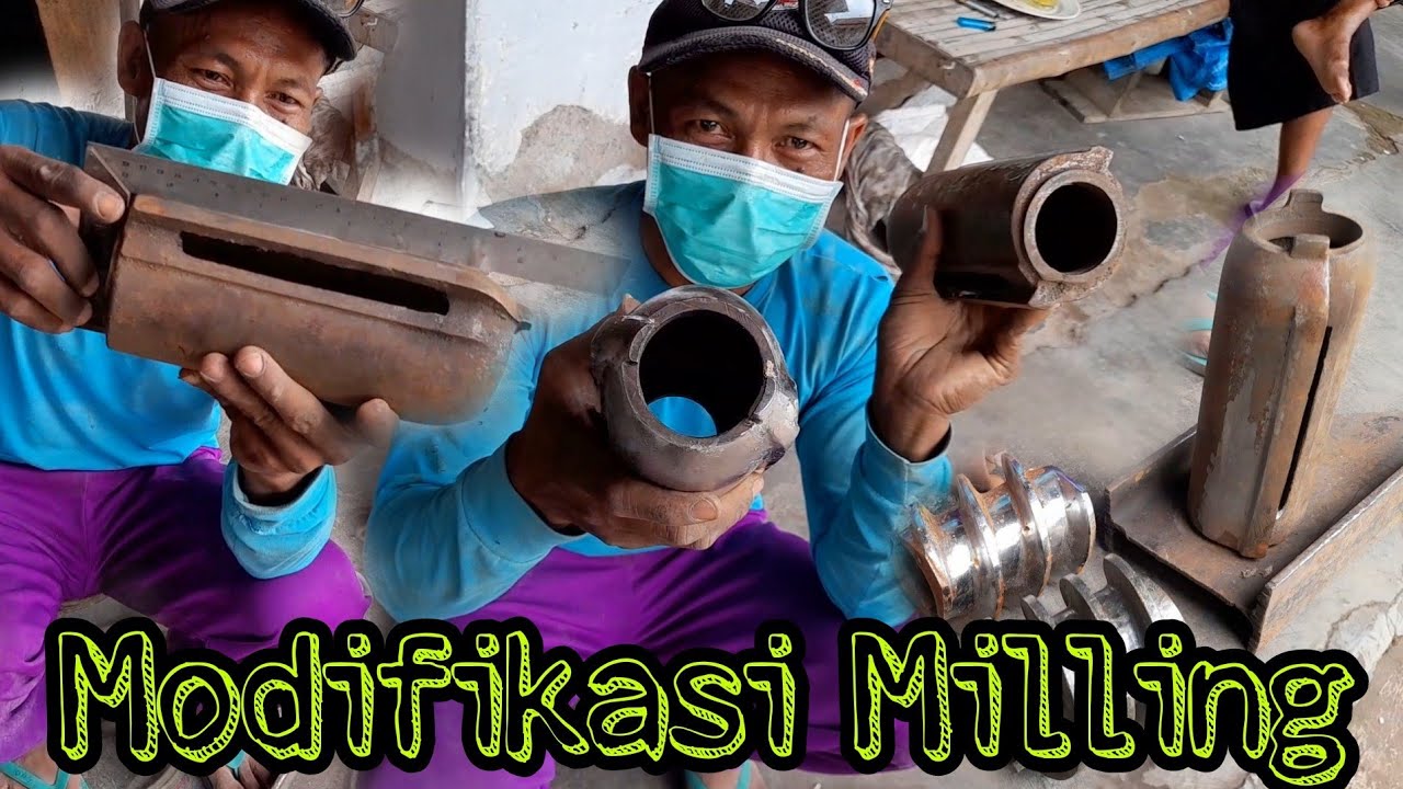Modifikasi Milling Dan Cara Kerja Milling || selep padi keliling