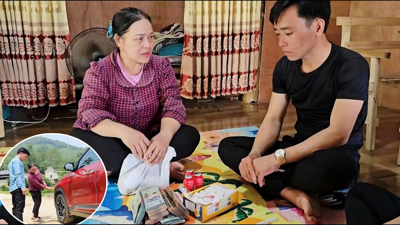 Мать доктора Бао отдала все свои сбережения сыну, чтобы выкупить машину.