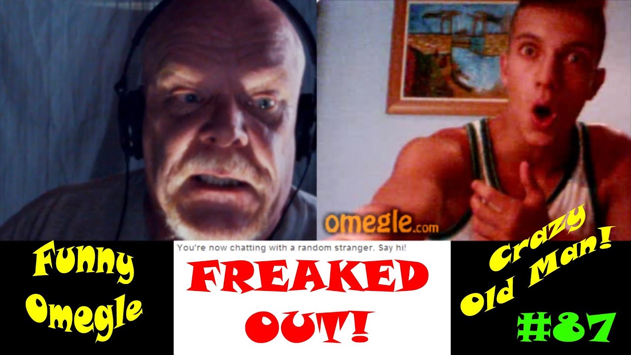 Funny Chatroulette Trolling on Omegle | Crazy Old Man Sees Who Can Hang In There