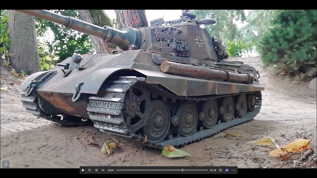 Taigen RC-Tiger II (Kingtiger), Geländefahrten 2
