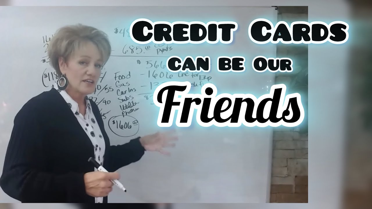 CREDIT CARDS Can Be Our FRIENDS.   I KNOW Some GURU Just Stroked Out Because I Said THAT! 😂😂