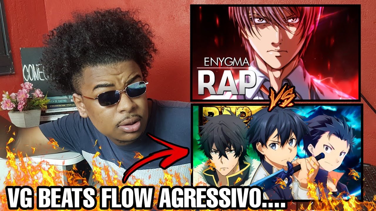 ENYGMA & VG BEATS(DENTRO DESTE MUNDO)& RAP DO KIRA(DEATH NOTE)(REACT)