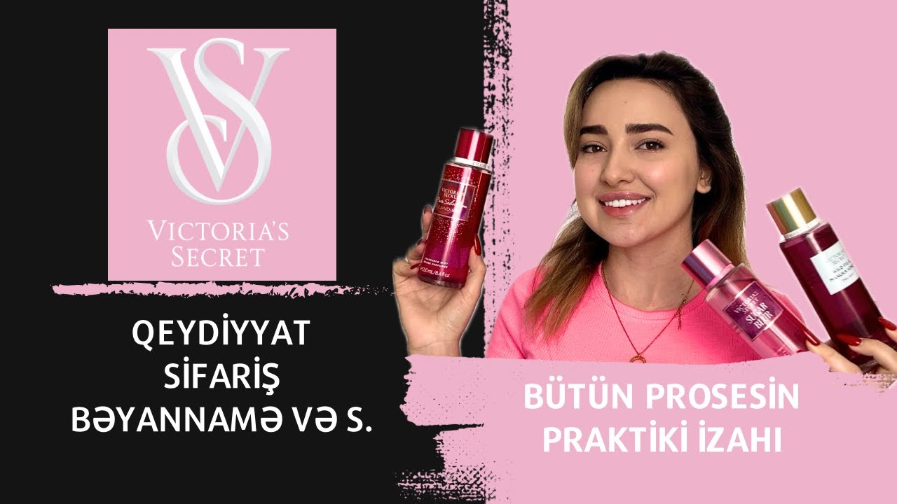 Victoria's Secret sifariş haqqında hərşey | Bütün prosesin mərhələli praktiki izahı