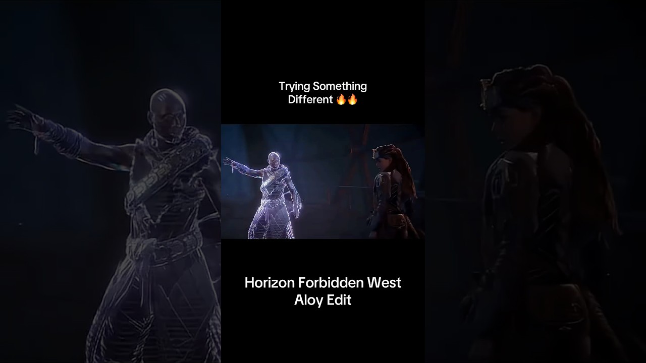 Aloy Edit | Horizon FW | Trying New Concepts | #shorts #aloyhorizonzerodawn #horizonforbiddenwest