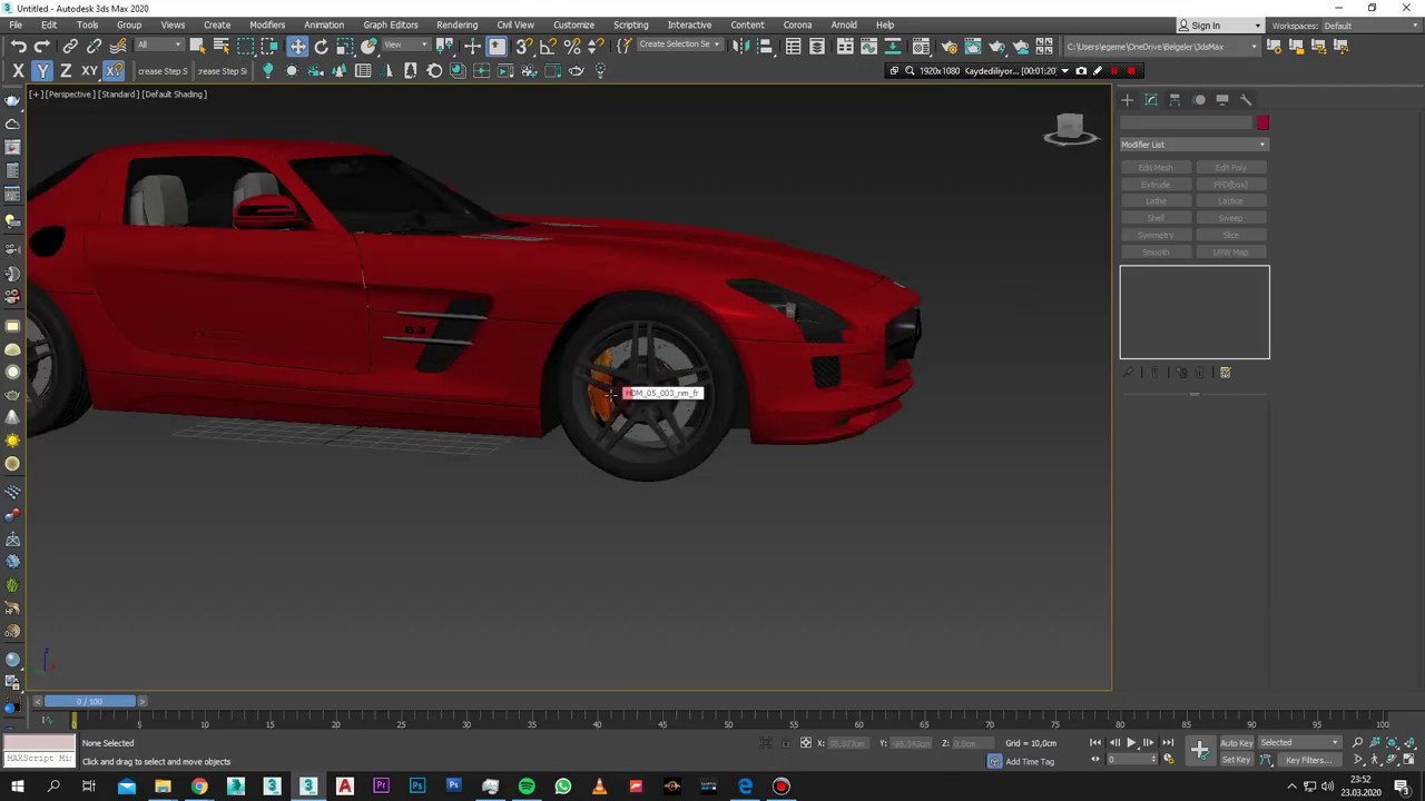 3d max madcar v3 car animation