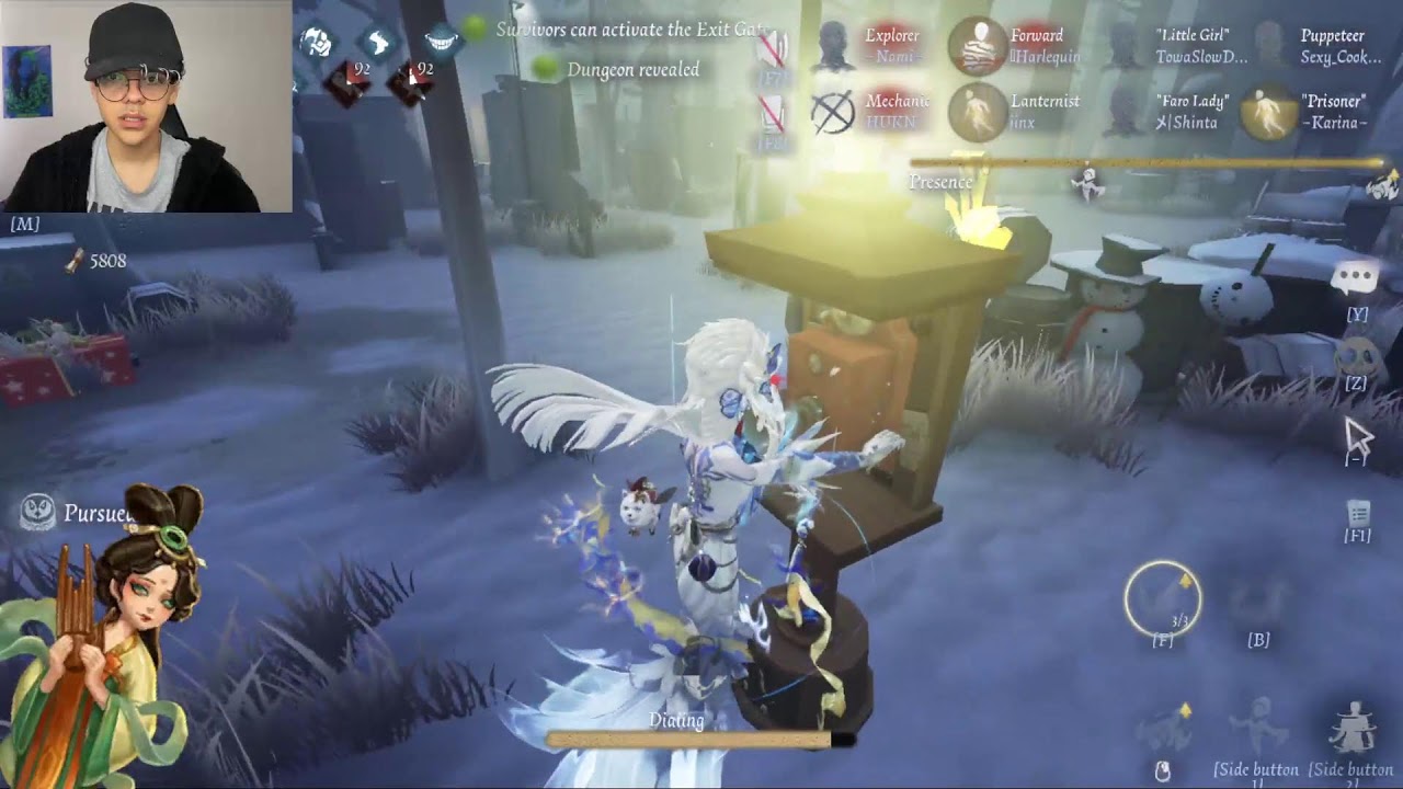 Yap and pickled naiad rank | Identity V Gameplay