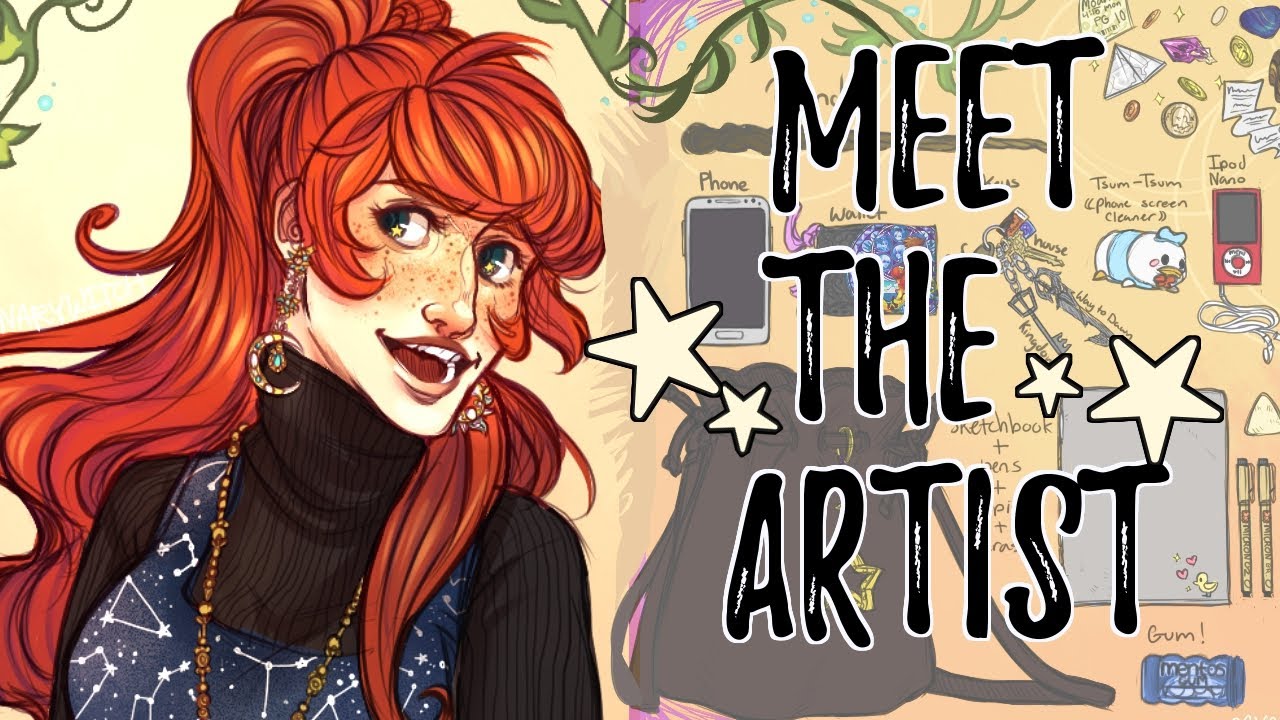 MEET THE ARTIST + What's in my bag?
