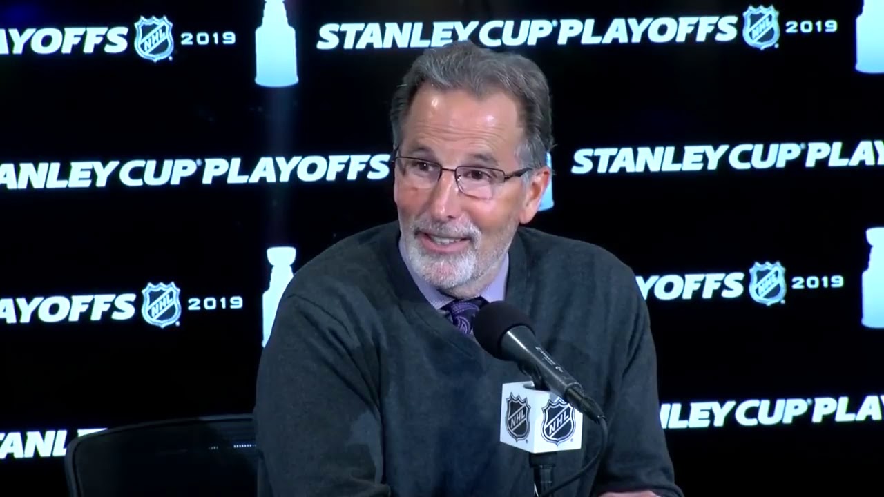 How John Tortarella ends a press conference