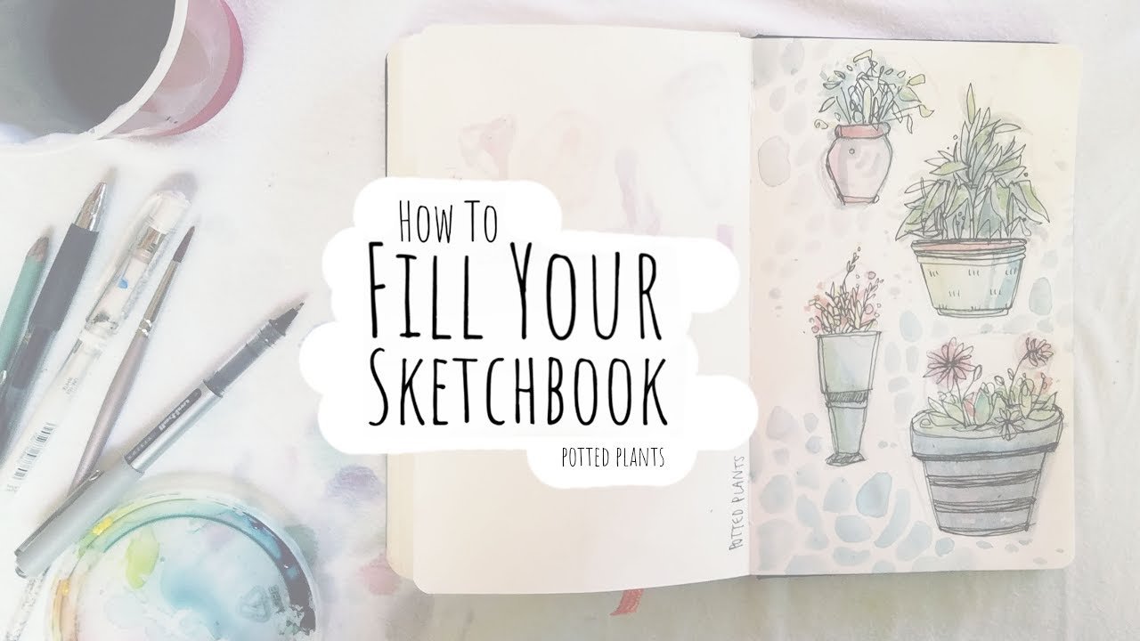 How to Fill Your Sketchbook / Sketchbook Ideas 02