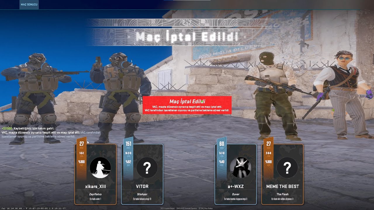 HVH AMA VALVE I ARAYIP KARŞI TAKIMI BANLATTIM XD | ft. memesense 