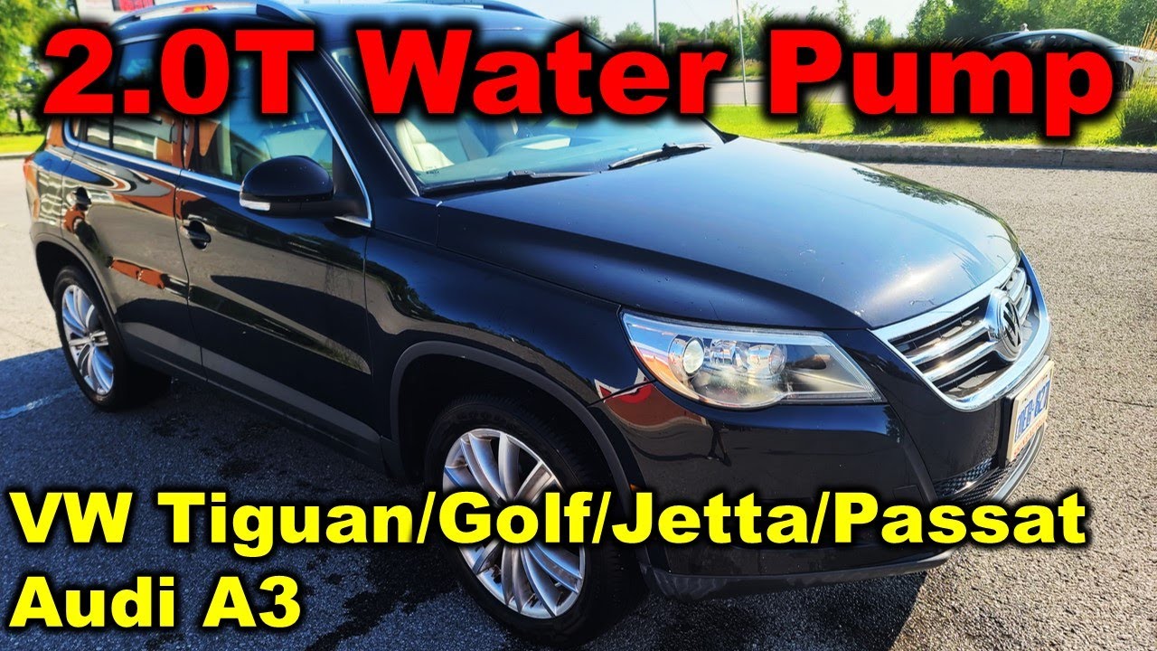 Замена водяного насоса VW 2.0T для Tiguan, Golf, Jetta и Passat