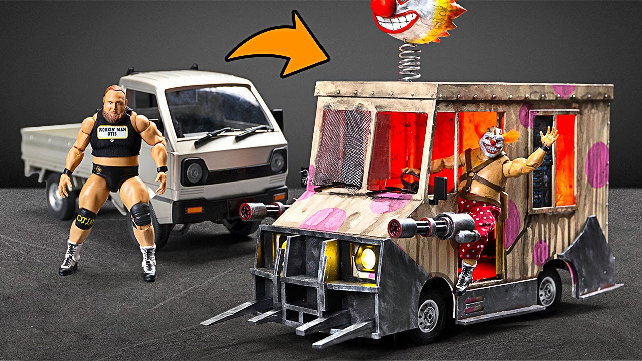 I Made Sweet Tooth And His Ice Cream Truck From Twisted Metal And They're Awesome! 🤡🚚