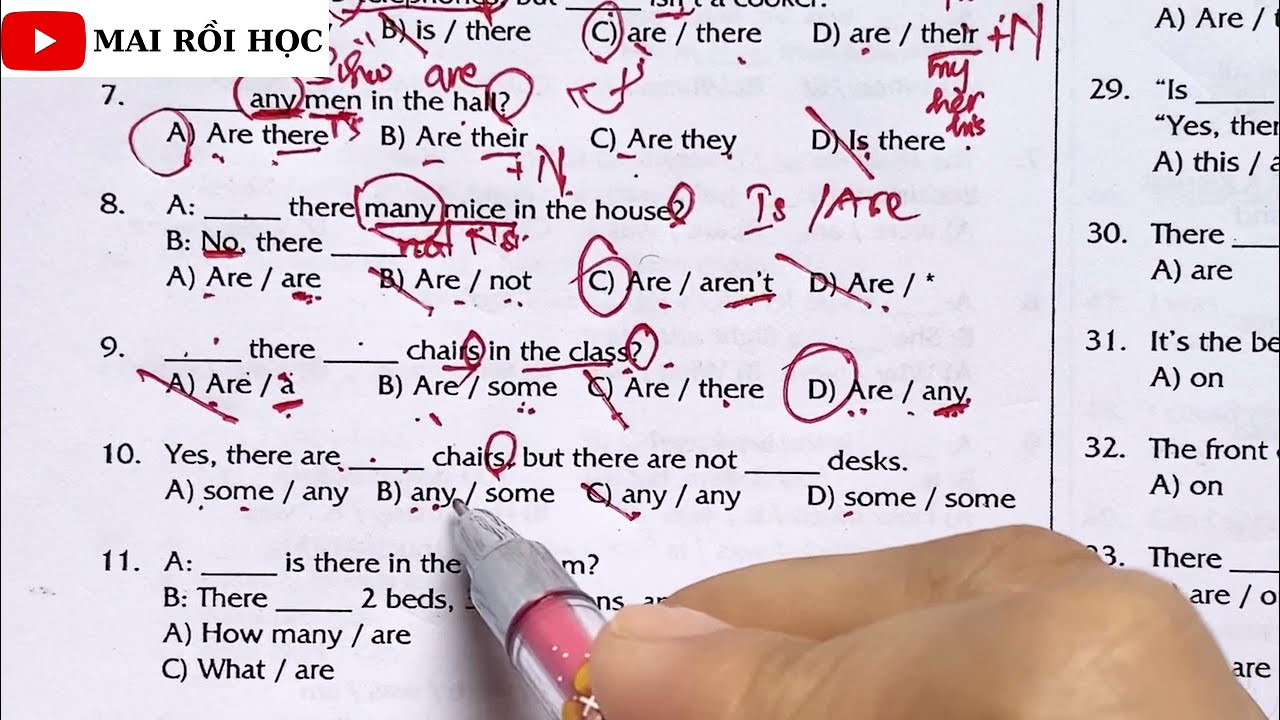 [6] - BẬC A1 - BÀI 5 - THERE IS/THERE ARE - HOW MANY