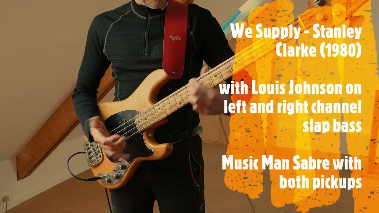 We Supply - Stanley Clarke (1980) - bass - MM Sabre '79