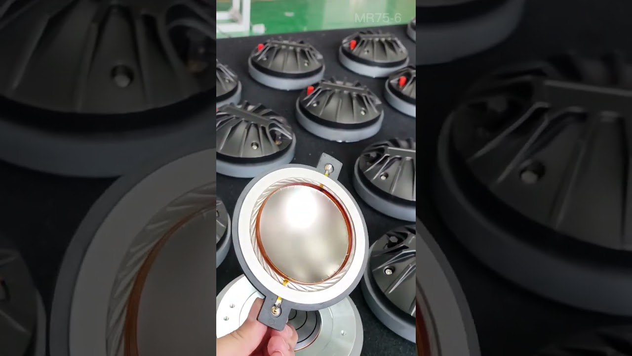 professional tweeter speaker 75mm diaphragm audio speaker driver MR75 6