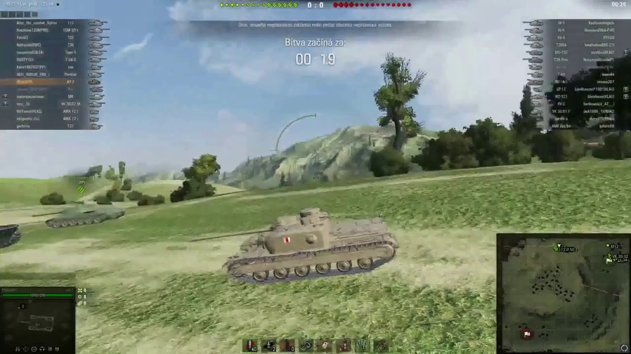 tanky ASMR šeptaný replay World of Tanks #9/ASMR whispering replay of World of Tanks #9