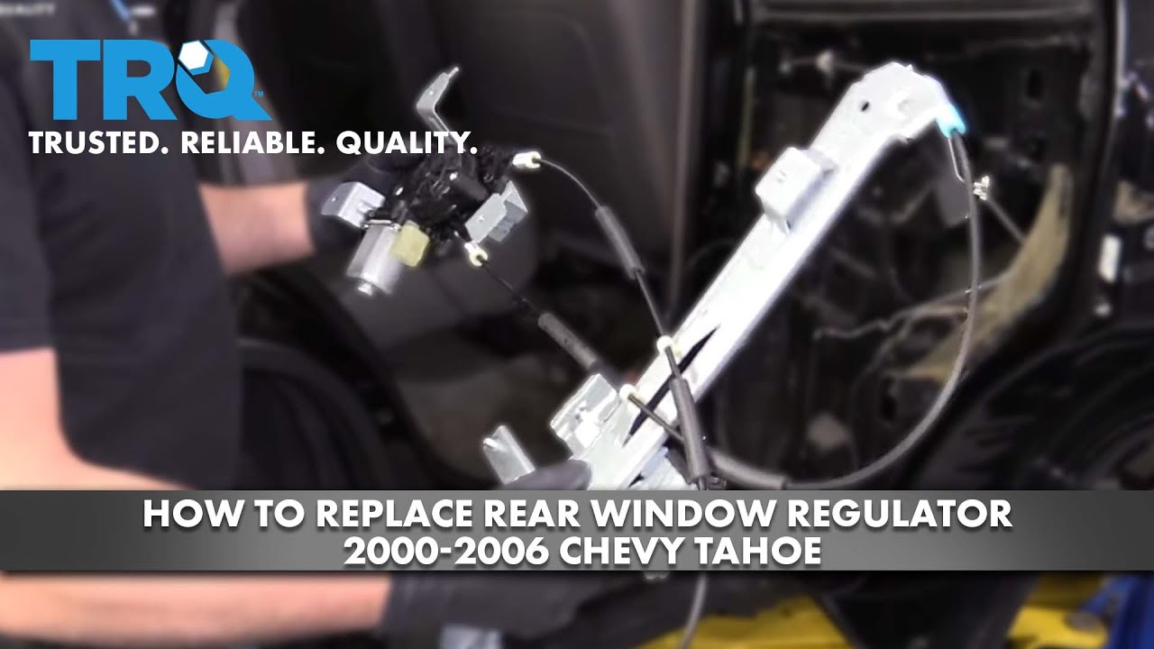 Как заменить задний стеклоподъемник на Chevrolet Tahoe 2000-2006 годов