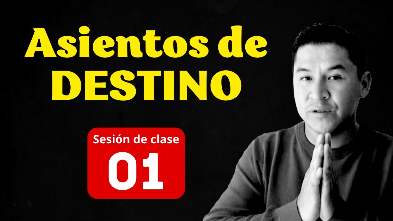 ¿Qué asientos contables tienen ASIENTO DE DESTINO? | 🍎 Clase N° 01
