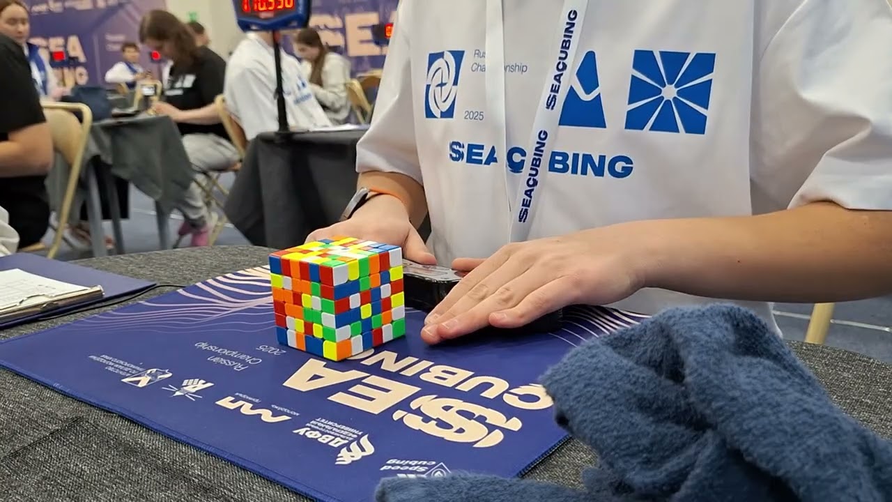 6x6 Mo3 2:22.54| SeaCubing Russian Championship 2025
