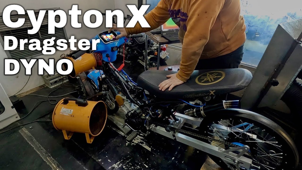 Crypton X Dragster στο ΔΥΝΑΜΟΜΕΤΡΟ
