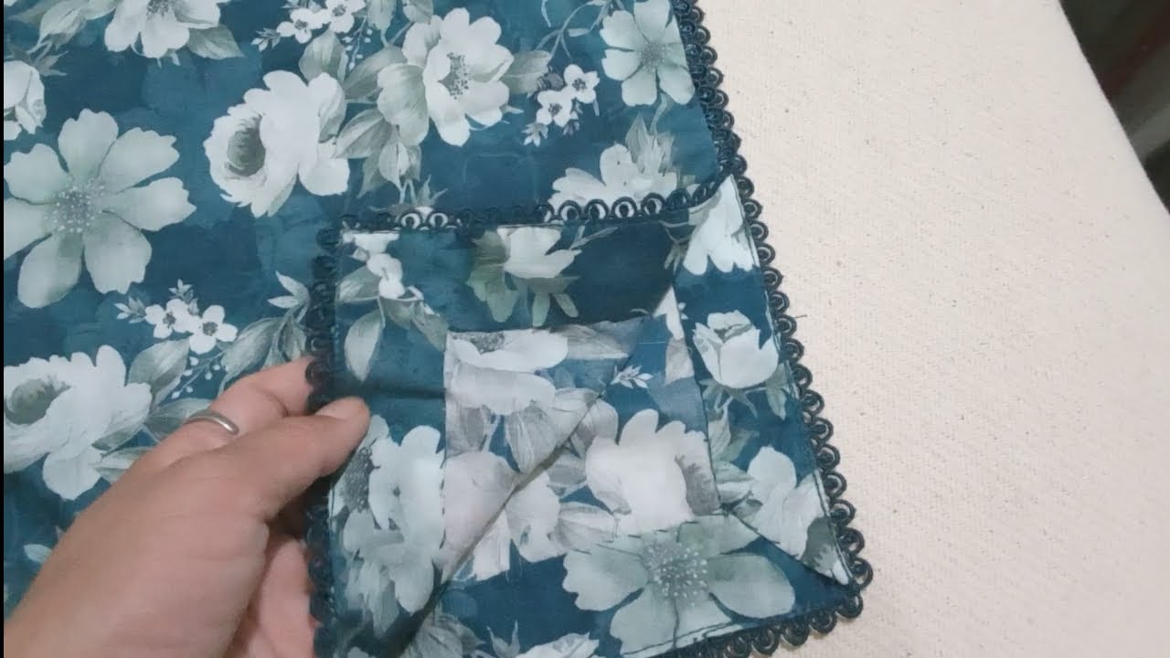 Chak Daman par lace lagane ka tarika