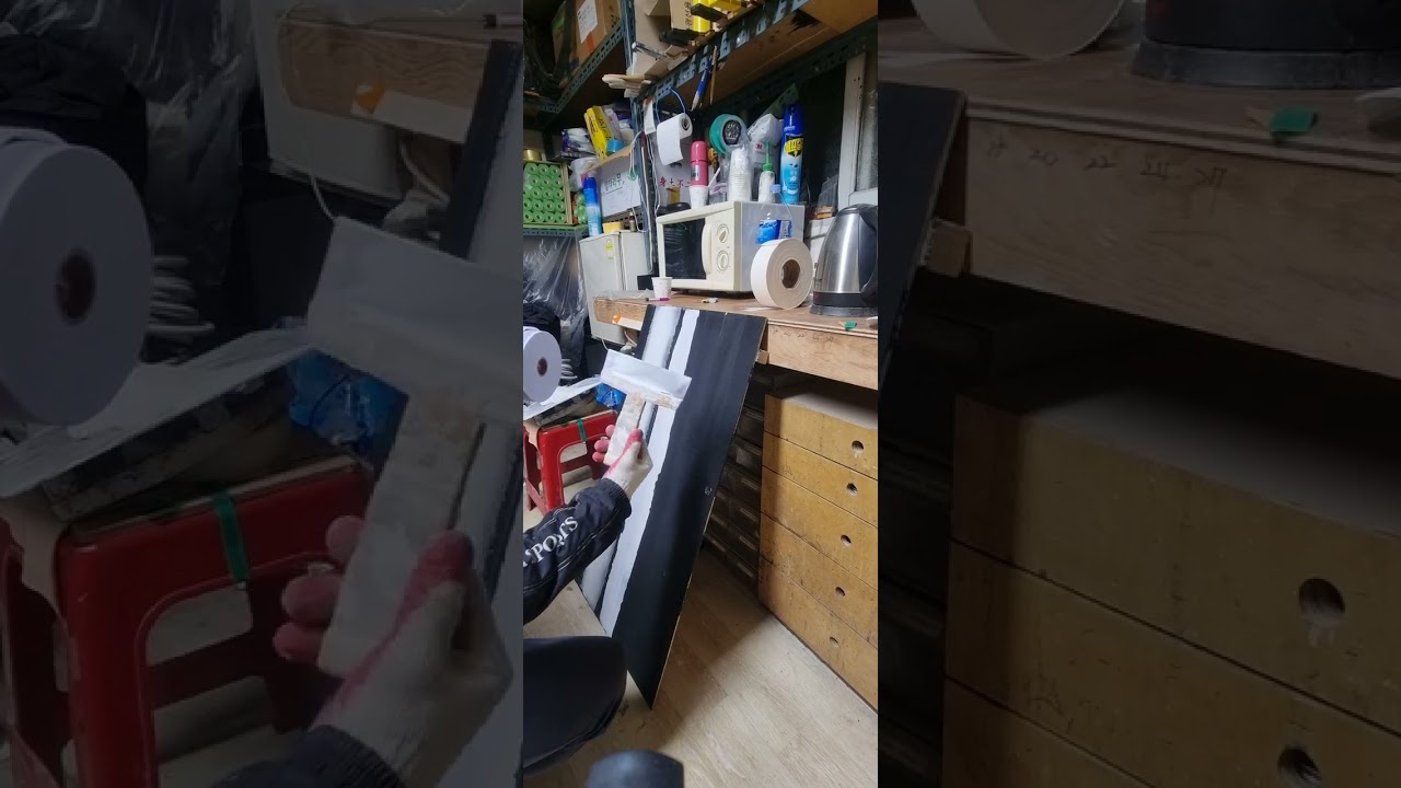 화이바vs한냉사vs종이 차이점과 작업방법. MESH TAPE VS HANNAENGSA VS PAPER TAPE!!