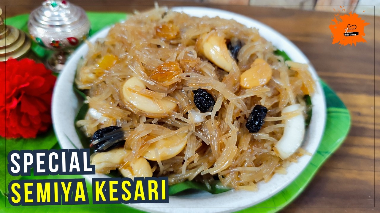 Semiya Kesari Recipe in Telugu | Easy Sweet Recipes | Semiya & Rava Kesari