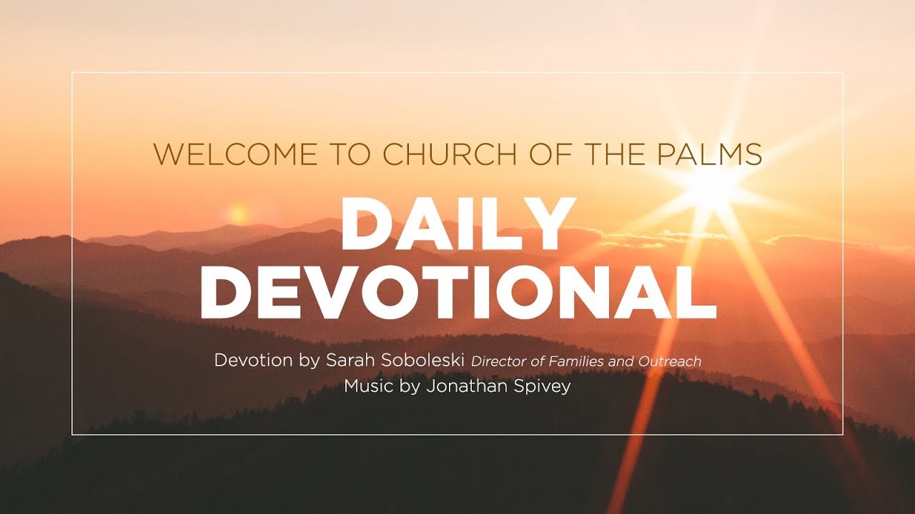 devotional  SARAH