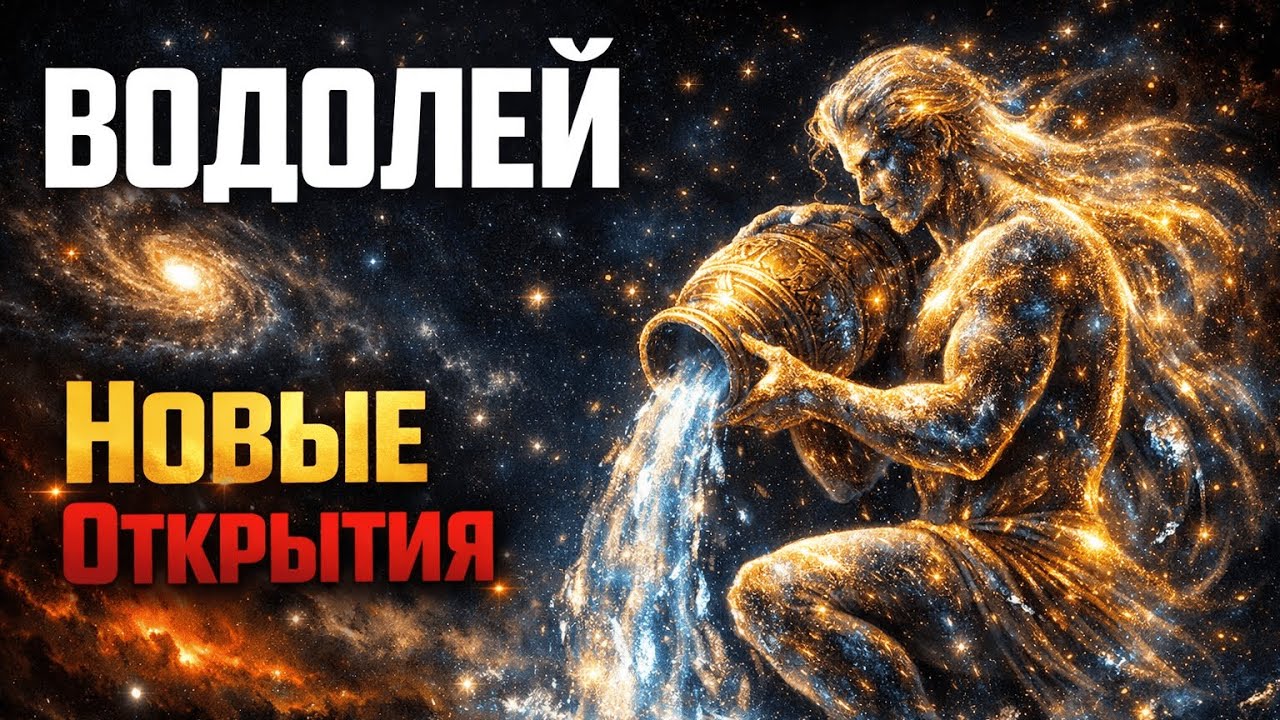 ВОДОЛЕЙ: Финансовые открытия и судьбоносные шаги! Гороскоп