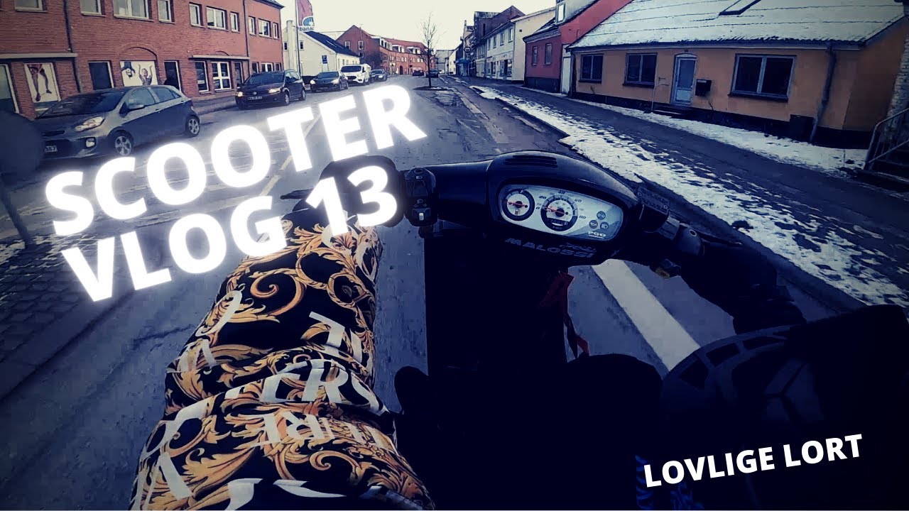 Scooter Vlog 13 - Lovlig Scootergang På Glatis.