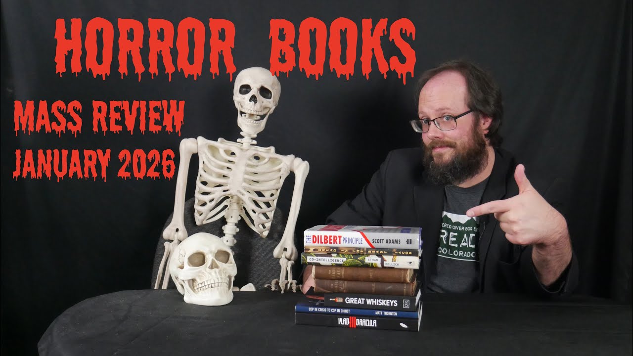 January 2026 Horror Reading Roundup | Horror Book Review | Horror Book Haul & Review