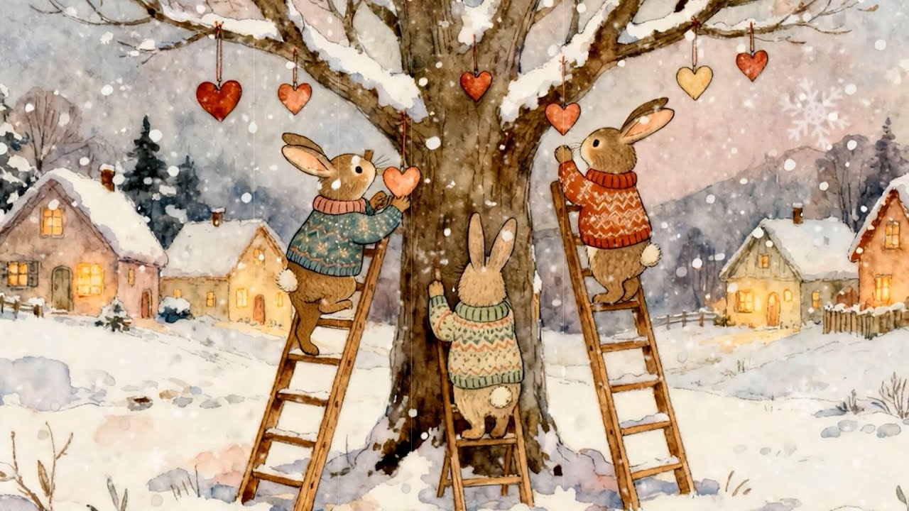 A Season of Love in the Snow ❤️ | Gentle Storybook Folk for a Warm Heart for Reading & Relaxing