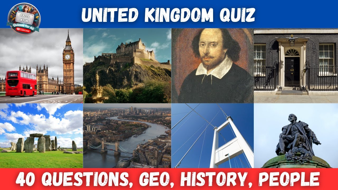 The United Kingdom Quiz | Think You Know The UK ? A quiz for all !  #quiz  #unitedkingdom