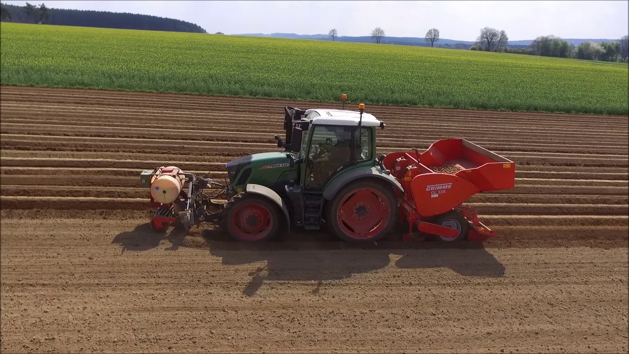 [Kartoffel legen 2018] mit Fendt/ Grimme/ Massey Ferguson/ Köckerling/ GoPro/ DJI