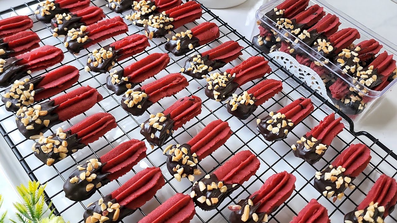 Red Velvet Cookies Renyah Dan Enak Tanpa Telur