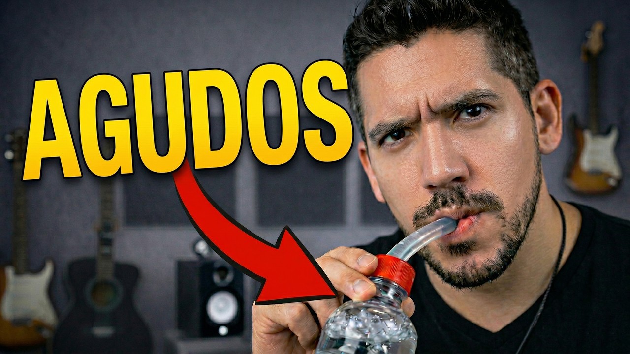 Deja de forzar tu garganta en los AGUDOS (Haz esto)