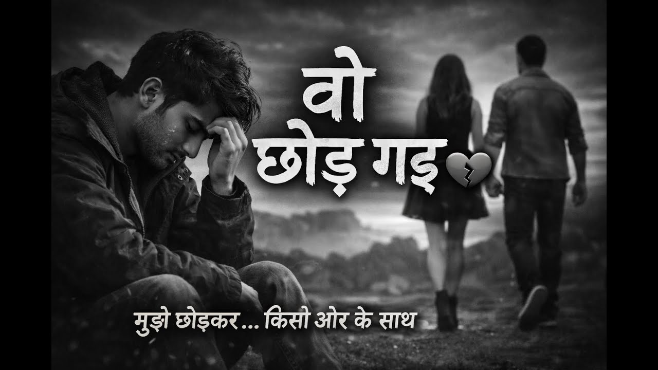 वो छोड़ गई 💔 | Betrayal Song | Girlfriend Left Me | Heart Touching Sad Song 2025