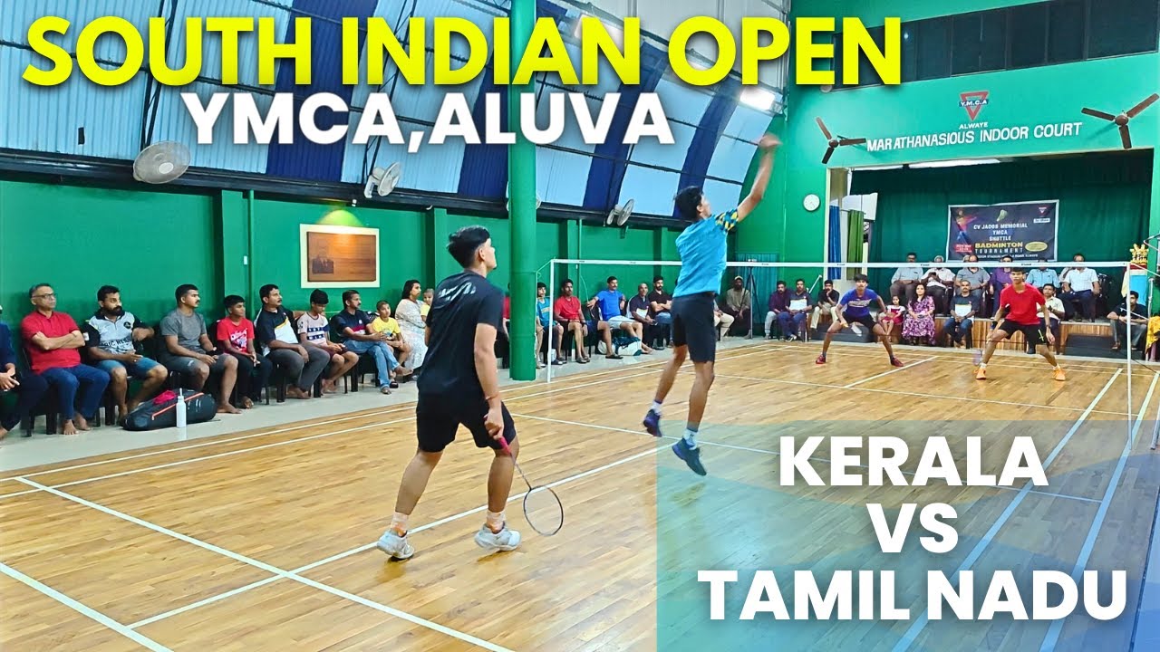 KARTHICK RAJA/PARTHVAID VS AMAN ANEESH/ATHUL | YMCA ALUVA SOUTH INDIAN OPEN BADMINTON TOURNAMENT
