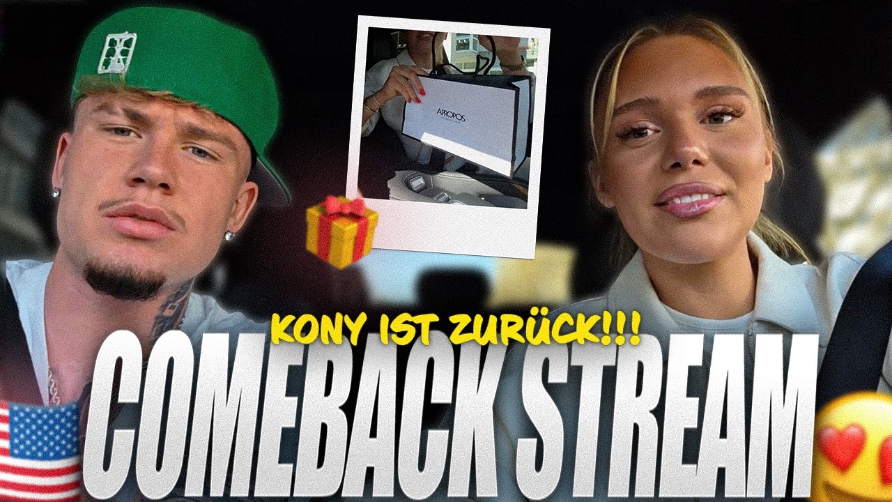 Erster Stream mit Kony nach Miami?!😱 | IRL-Stream in K&ouml;ln🔥 | Amalia Streamt