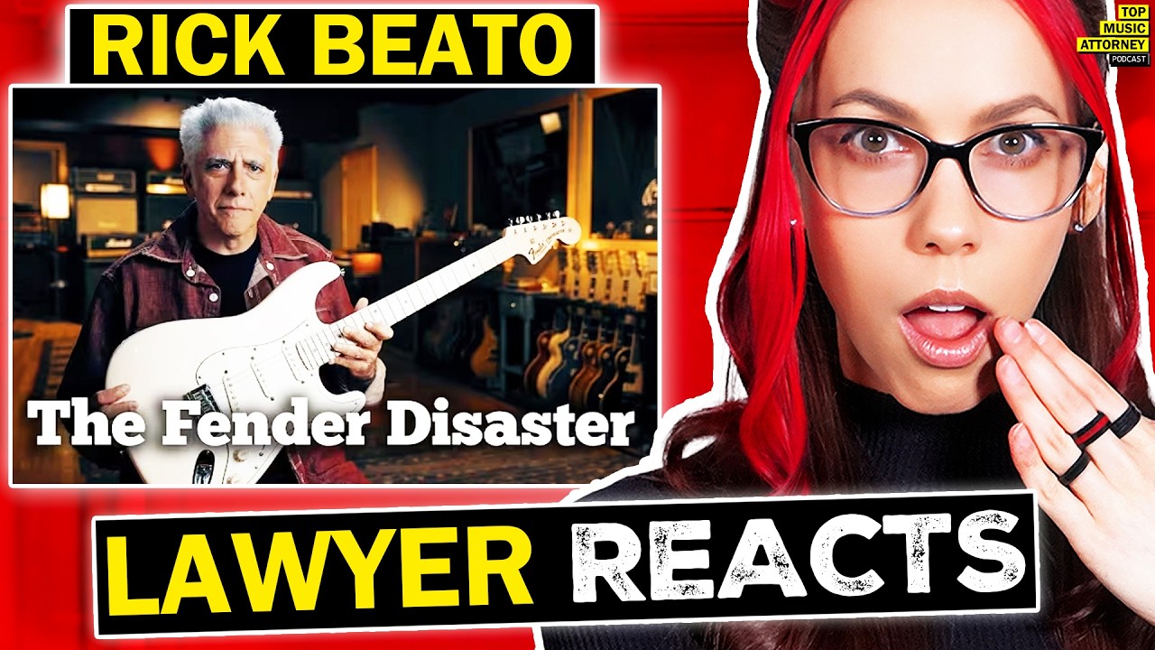Мои мысли по поводу скандала с Fender | Реакция юриста на Рика Беато