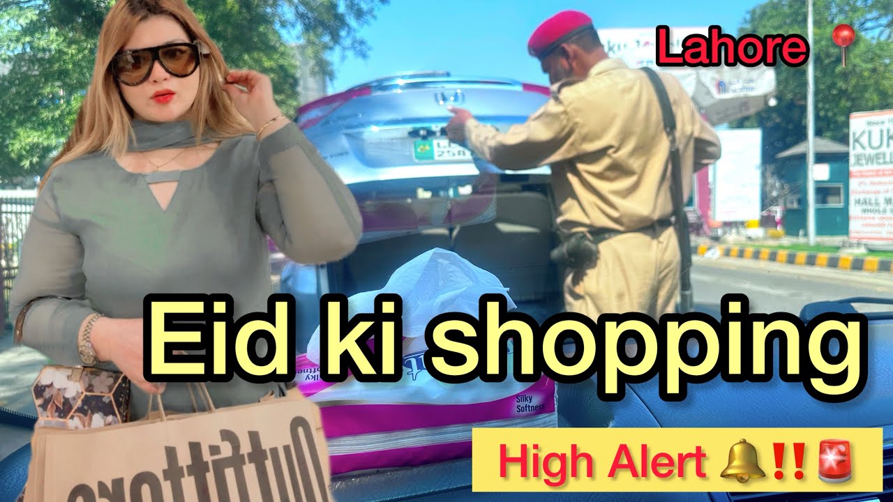 Lahore in high Alert 🚨 | shopping brands so much expensive | Aftari in mother home |