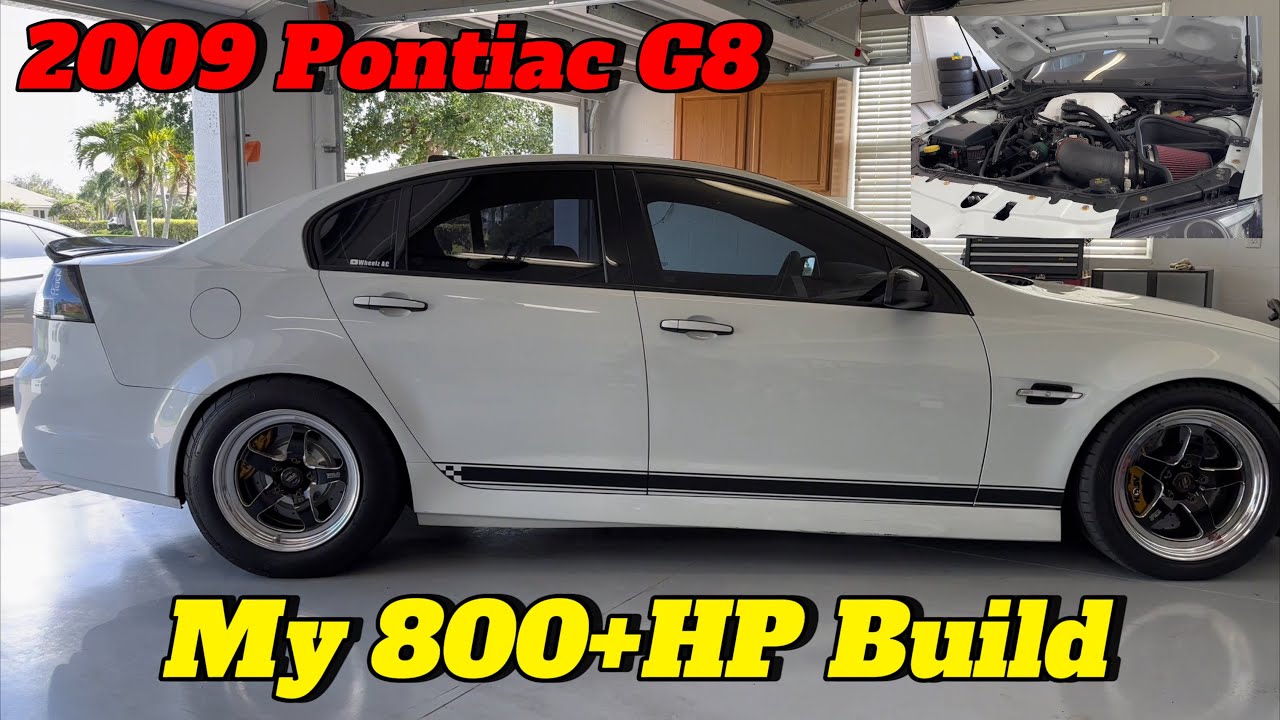 Моя сборка!🙌🏼 Pontiac G8 мощностью более 800 л.с.💨😬