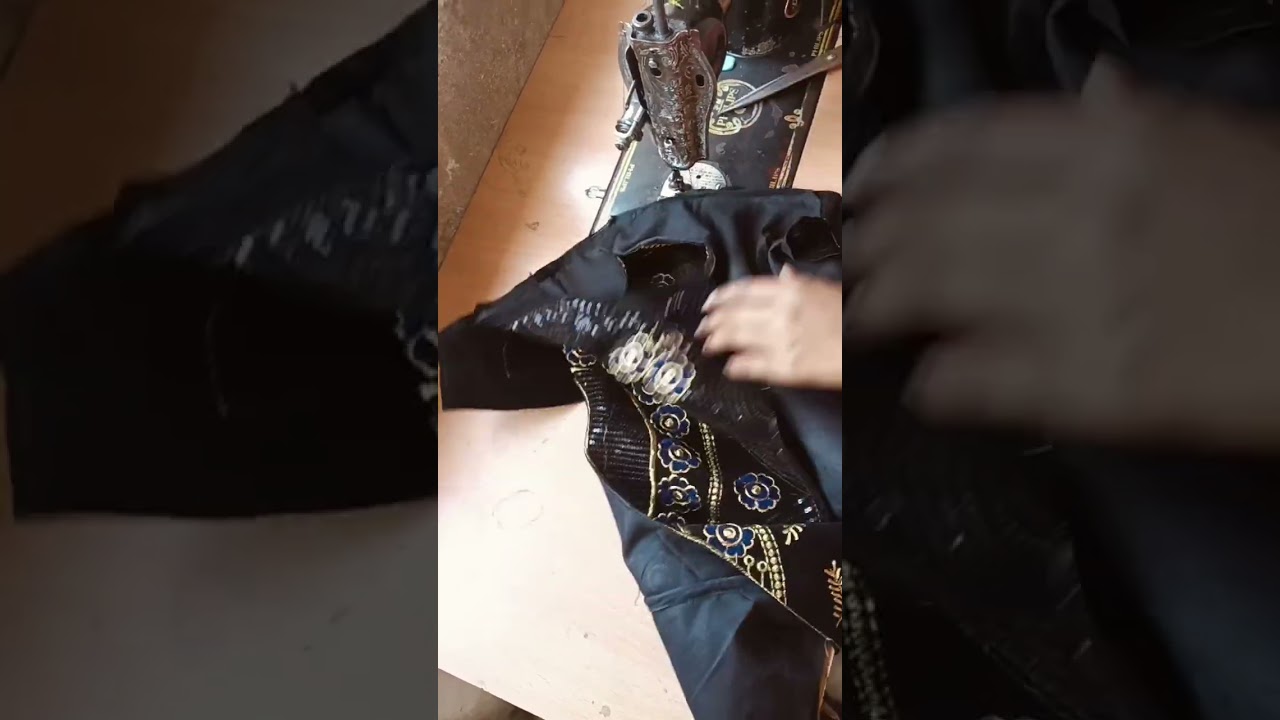 Stitching of princess cut blouse very easily