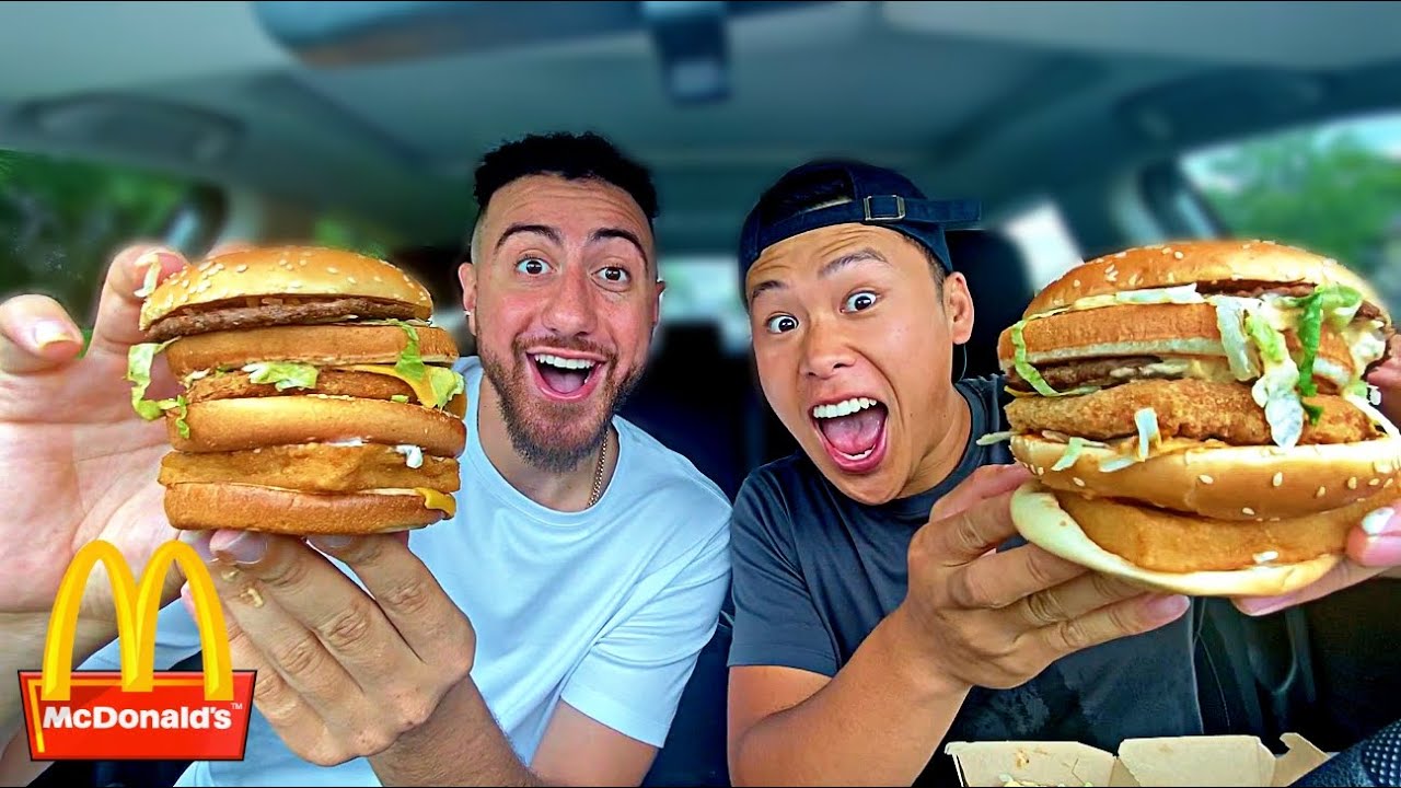 MCDONALD'S SECRET MENU HACK!!! The McLand Air and Sea Burger