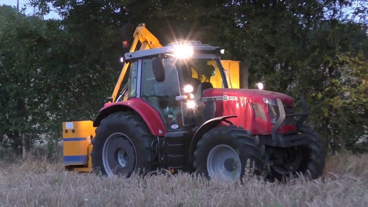 Hedge Cutting 2024 - Brand New Massey 6S.155 with Shelbourne Reynolds Hedge Trimming (3/3)