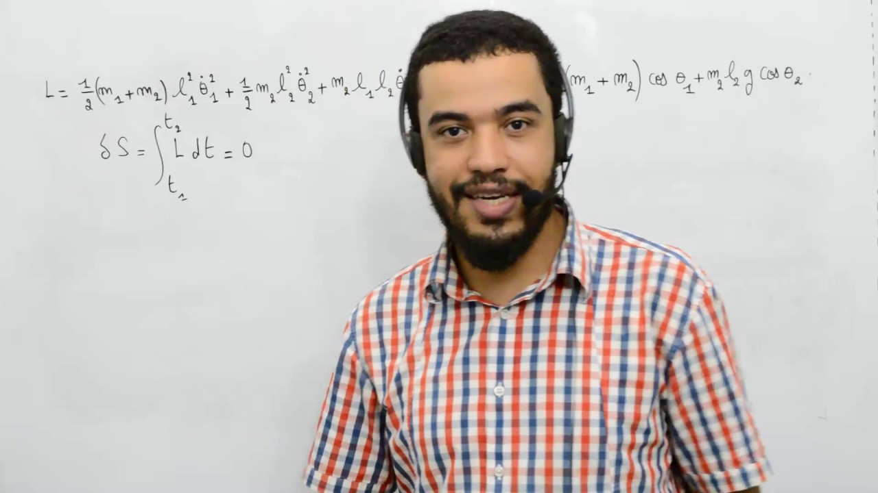 Mécanique analytique, exercice 4 double pendule, 4