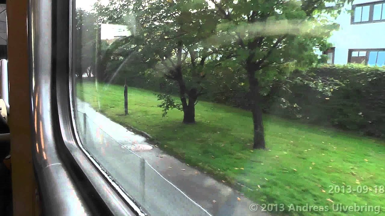 Göteborgs Spårvägar M31 Tram ride: Östra Sjukhuset - Liseberg (Linje 5)