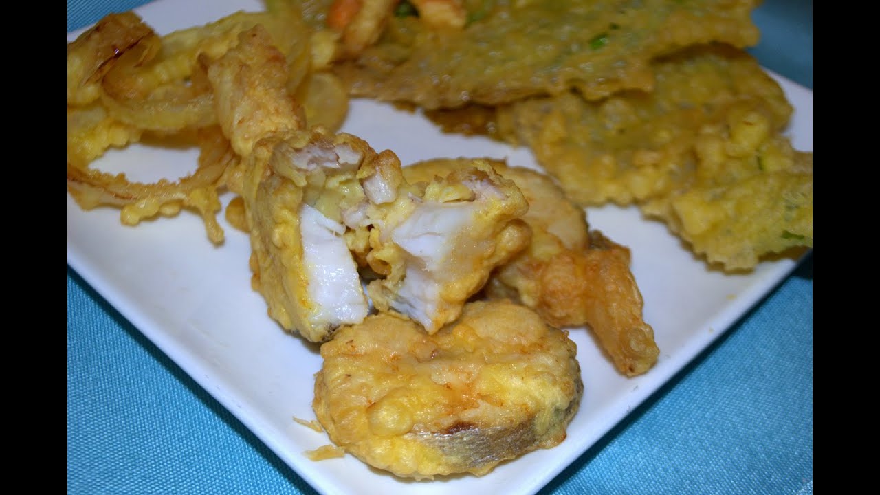Tranci di Merluzzo in pastella (tempura).